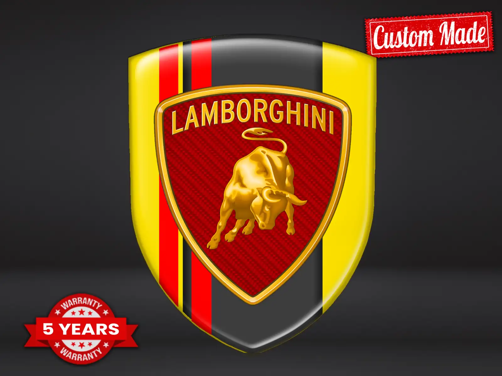 Lamborghini Domingsticker Universal Hochwertig Professionell